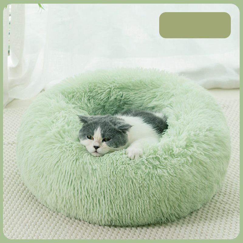 Soft & Comfy Nest Pet Bed for Cats & Dogs