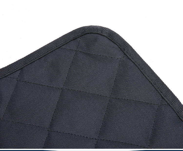 Dog Car Seat Cover with Mesh Window & Pockets