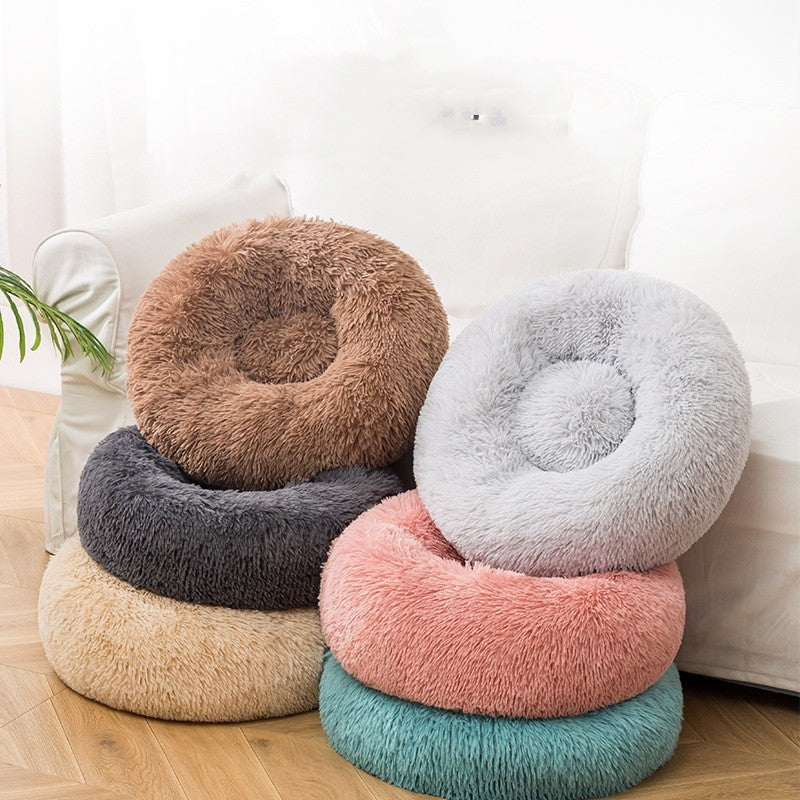 Soft & Comfy Nest Pet Bed for Cats & Dogs