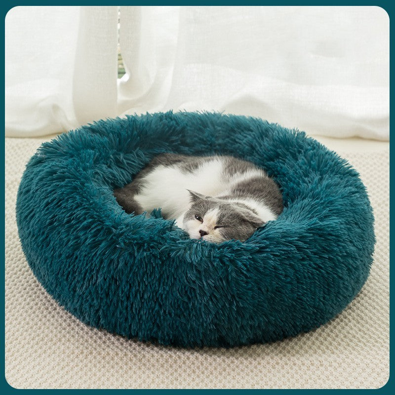 Soft & Comfy Nest Pet Bed for Cats & Dogs